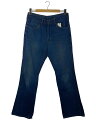 【中古】ブーツカットパンツ/34/デニム/インディゴ【メンズウェア】