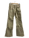 【中古】Levi’s◆ブーツカットパンツ/--/コーデュロイ/クリーム/無地/646-1522/42talonジッパー【メンズウェア】