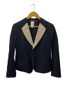 【中古】Y’s◆GABARDINE 2BUTTONS JACKET/1/ウール/BLK/YI-J03-100-1-01【メンズウェア】
