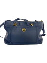 【中古】TORY BURCH◆ハンドバッグ/レザー/NVY/無地/10005617 07-17【バッグ】(4)