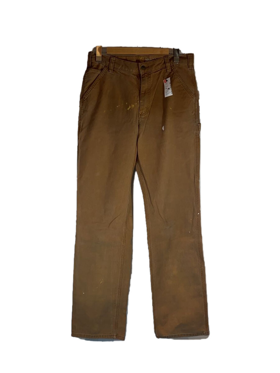 【中古】Carhartt◆ペインターパンツ/33/コットン/ダック地/CML/103279 211/ペンキ跡有【メンズウェア】
