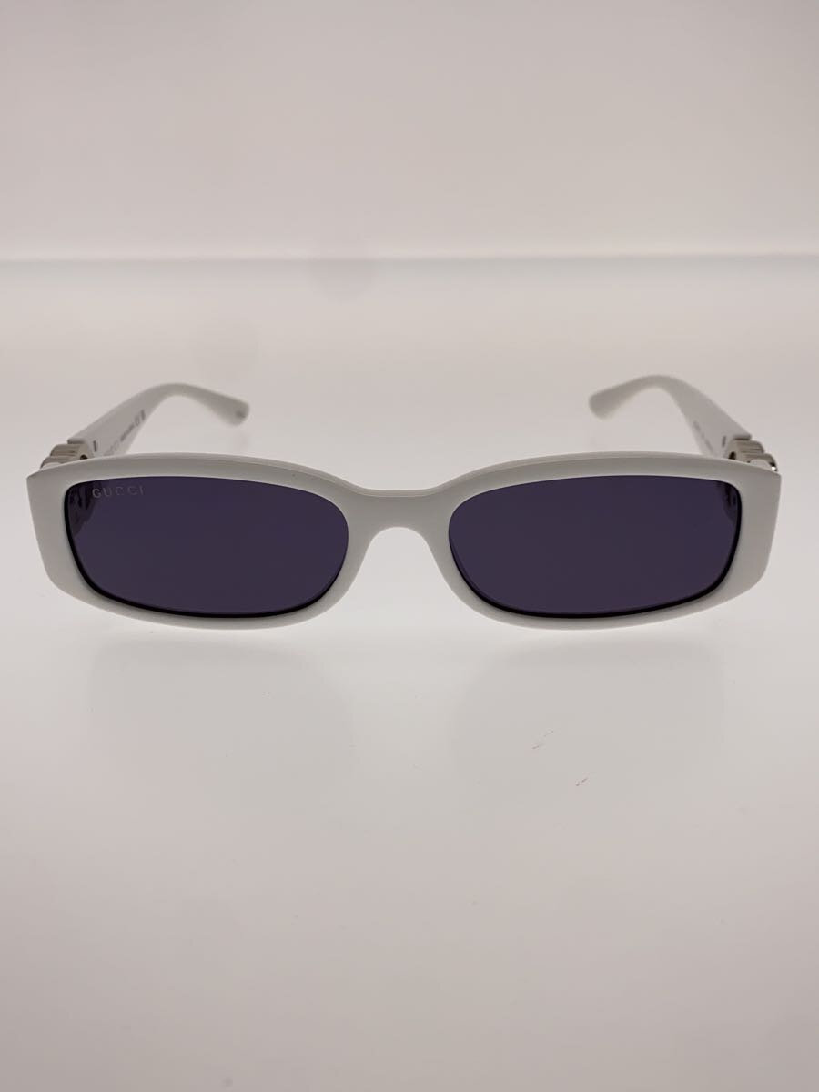 【中古】GUCCI◆サングラス/--/プラスチック/ホワイト/ブラック/メンズ/GG1661S【服飾雑貨他】