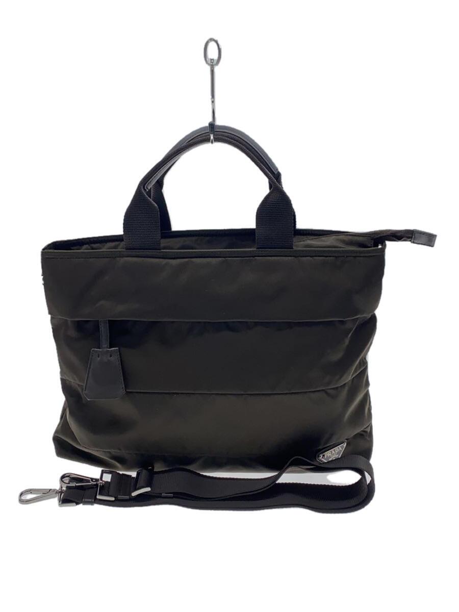 【中古】PRADA◆ハンドバッグ/ナイロ