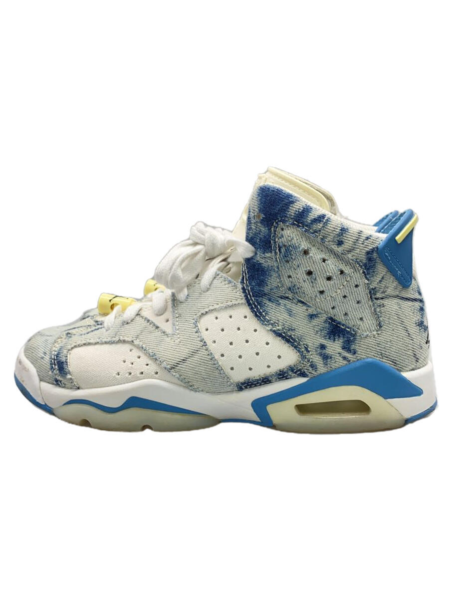 yÁzNIKEAIR JORDAN 6 RETRO GS_GAW[_ 6 g GS/23cm/BLUyV[Yz