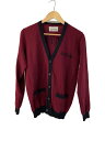 【中古】WACKO MARIA◆カーディガン(薄手)/M/ウール/BRD/11AW-KNT-11【メンズウェア】(4)