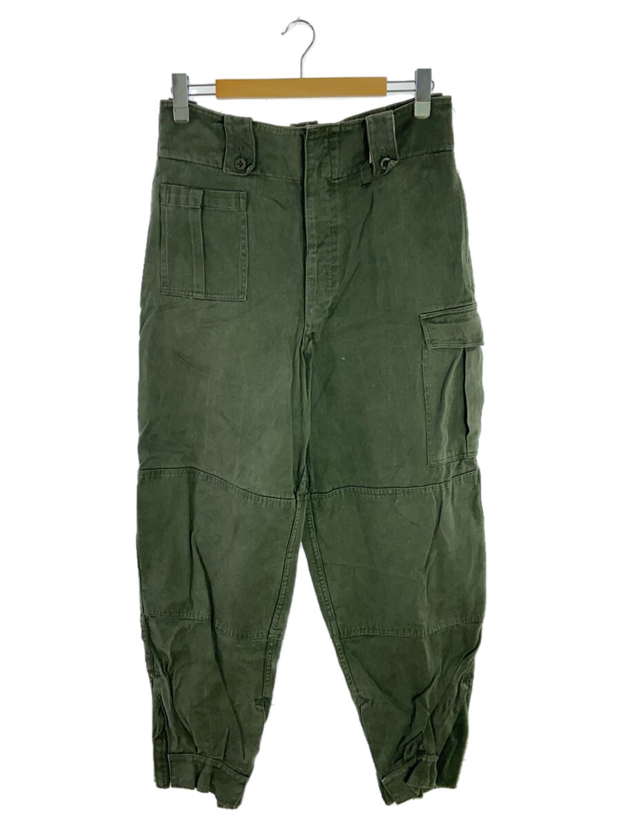 【中古】MILITARY◆ボトム/--/コットン/KHK/無地//【メンズウェア】