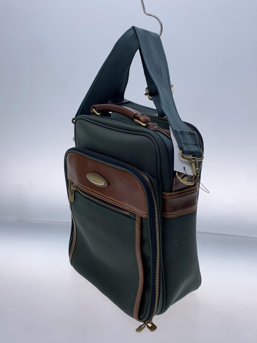 【中古】SAMSONITE◆ショルダーバッグ/--/GRN/無地【バッグ】