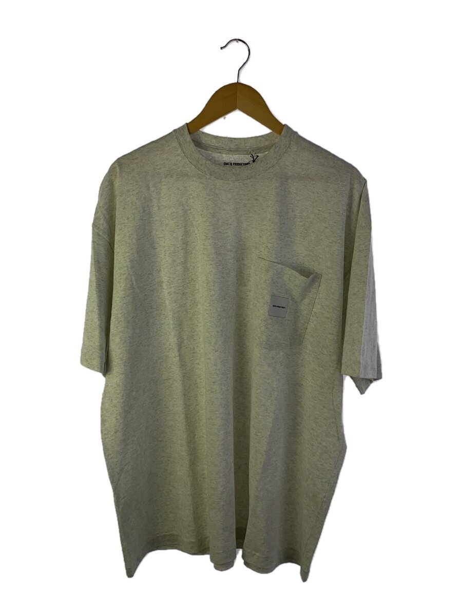 COOTIE◆25SS/Open End Yarn Error Fit S/S Tee/S/コットン/GRY/CTE-25S316