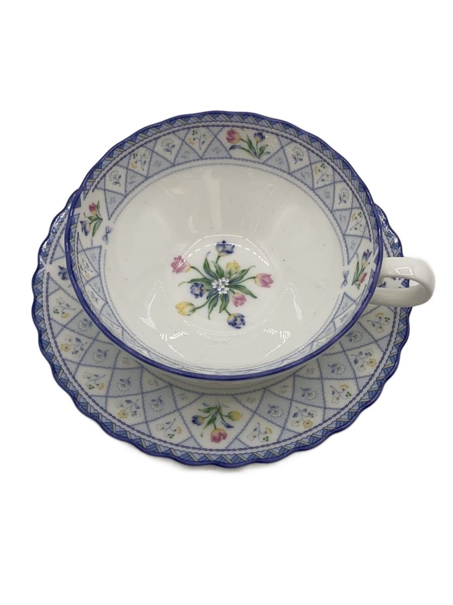 【中古】Noritake◆オランジュリー/カップ&ソーサー/5点セット/WHT【キッチン用品】