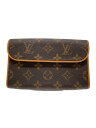 【中古】LOUIS VUITTON◆ポシェット・フロランティーヌ_モノグラム・キャンバス_BRW/PVC/BRW/M51855【バッグ】