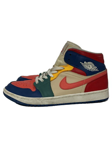 【中古】NIKE◆AIR JORDAN 1 MID SE_エア ジョーダン 1 MID SE/28.5cm/マルチカラー【シューズ】 【中古】NIKE◆AIR JORDAN 1 MID SE_エア ジョーダン 1 MID SE/28.5cm/マルチカラー【シューズ】