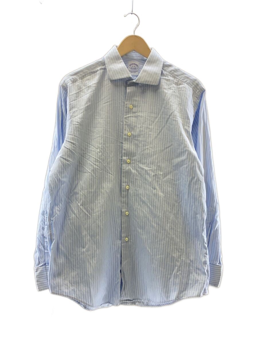 Rakuten - 【中古】BROOKS BROTHERS◆長袖シャツ/--/コットン/IDG/ストライプ【メンズウェア】