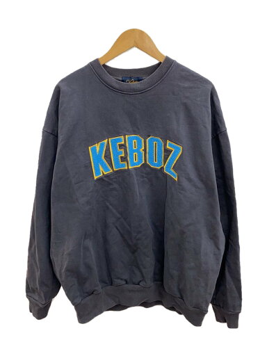 【中古】Keboz◆スウェット/L/コットン/BLK/213-1253【メンズウェア】 【中古】Keboz◆スウェット/L/コットン/BLK/213-1253【メンズウェア】