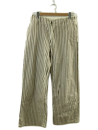 【中古】HYSTERIC GLAMOUR◆23AW/STRIPE柄リングZIPワイドパンツ/28/コットン/ブラウン/ストライプ/01232AP01【レディースウェア】 【中古】HYSTERIC GLAMOUR◆23AW/STRIPE柄リングZIPワイドパンツ/28/コットン/ブラウン/ストライプ/01232AP01【レディースウェア】