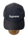 【中古】Supreme◆キャップ/--/ナイロン/BLK/無地/メンズ【服飾雑貨他】