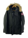 【中古】CANADA GOOSE◆ダウンジャケット/M/ナイロン/BLK/無地/2300JM【メンズ ...