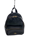 【中古】COACH◆リュック/レザー/BLK/F28995//【バッグ】