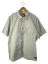 【中古】Timberland◆半袖シャツ/XL/コットン/WHT/無地/TB0A2D5S//【メンズウェア】
