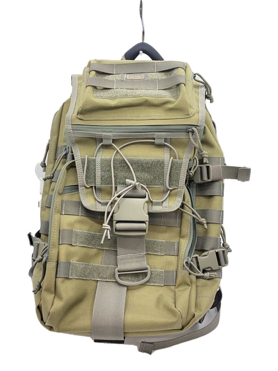 【中古】MAGFORCE◆リュック/ポリエステル/KHK//【バッグ】