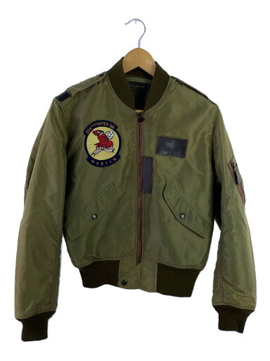 【中古】Buzz Rickson’s◆フライトジャケット/36/--/KHK/mil-j-5391【メンズウェア】 【中古】Buzz Rickson’s◆フライトジャケット/36/--/KHK/mil-j-5391【メンズウェア】