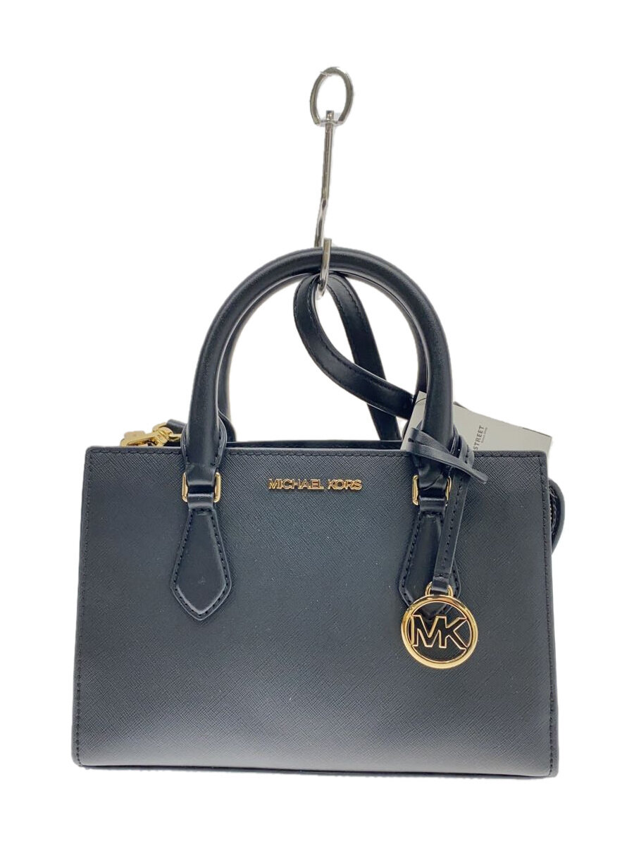 【中古】MICHAEL KORS◆ショルダーバッグ/レザー/BLK/35S3G6HS5L【バッグ】