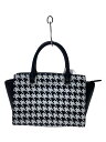【中古】MICHAEL KORS◆クラッチバッグ/レザー/BLK/総柄/AI-1406【バッグ】