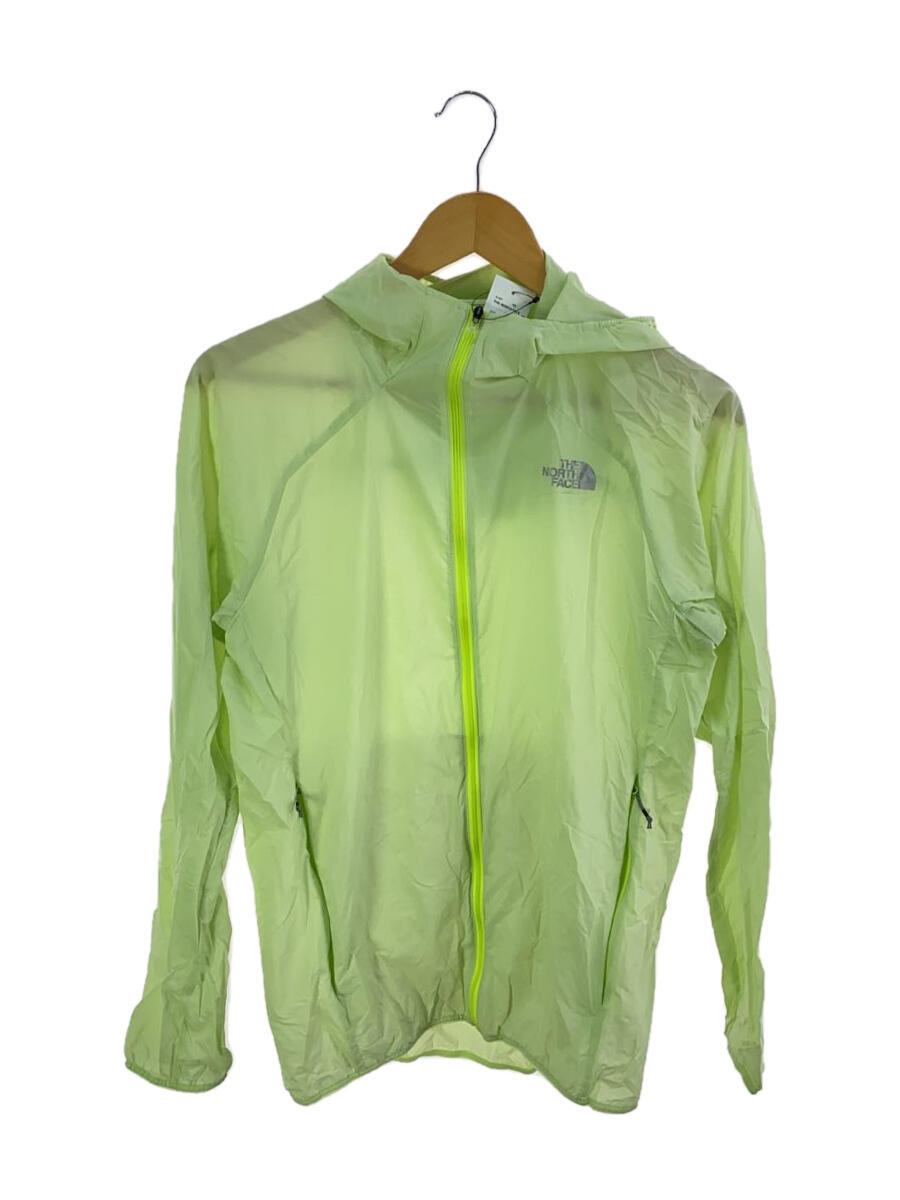 【中古】THE NORTH FACE◆SWALLOWTAIL VENT HOODIE_スワローテイルベントフーディ/L/ナイロン/グリーン//【メンズウェア】