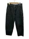 【中古】COMME des GARCONS HOMME◆ボトム/XS/コットン/GRY/HH-P032//【メンズウェア】