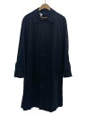【中古】BURBERRYS◆バーバリーズ/コート/--/コットン/NVY/ネイビー/ロング【メンズウェア】(4)