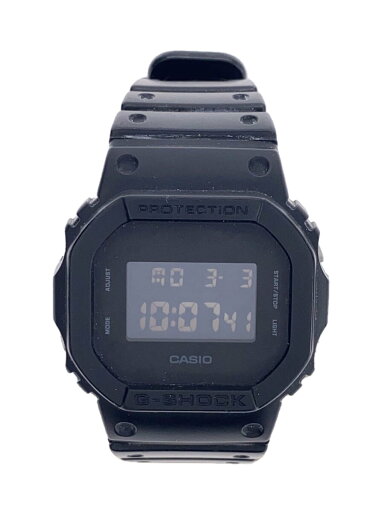 【中古】CASIO◆クォーツ腕時計・G-SHOCK/デジタル/ラバー/ブラック/SS/DW-5600BB-1JF【服飾雑貨他】 【中古】CASIO◆クォーツ腕時計・G-SHOCK/デジタル/ラバー/ブラック/SS/DW-5600BB-1JF【服飾雑貨他】