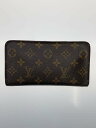 【中古】LOUIS VUITTON◆ポルト・モネ・ジップ_モノグラム・キャンバス_BRW/PVC/BRW/レディース【服飾雑貨他】(4)