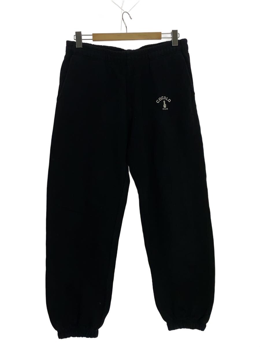 【中古】COCOLO BLAND◆ボトム/XL/コットン/BLK/無地【メンズウェア】