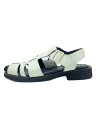 【中古】UNITED ARROWS◆グルカサンダル/36.5/WHT/ホワイト/【シューズ】(4)