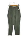 【中古】tricot COMME des GARCONS◆AD1988/変形スラックスパンツ/M/ウール/グレー/TP-11004M【レディースウェア】