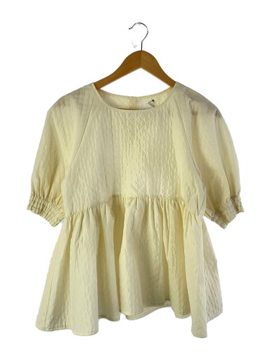 【中古】OHGA◆半袖ブラウス/M/ポリエステル/WHT/ohga-1022-3【レディースウェア】 【中古】OHGA◆半袖ブラウス/M/ポリエステル/WHT/ohga-1022-3【レディースウェア】