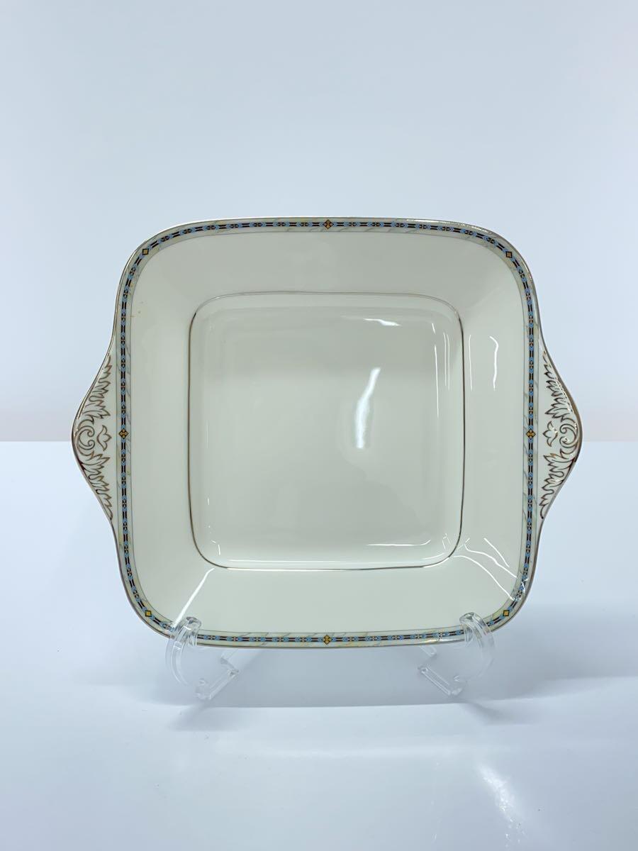 【中古】WEDGWOOD◆プレート/WHT【キッチン用品】