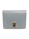 【中古】FURLA◆2つ折り財布/レザー/B