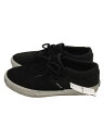 【中古】SUPRA◆ローカットスニーカー/08108-002-M/28cm/BLK/スープラ/ソール部分やや汚れ有【シューズ】