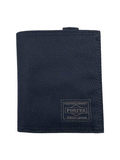 【中古】PORTER◆2つ折り財布/ポリエステル/BLK/無地/メンズ【服飾雑貨他】 【中古】PORTER◆2つ折り財布/ポリエステル/BLK/無地/メンズ【服飾雑貨他】