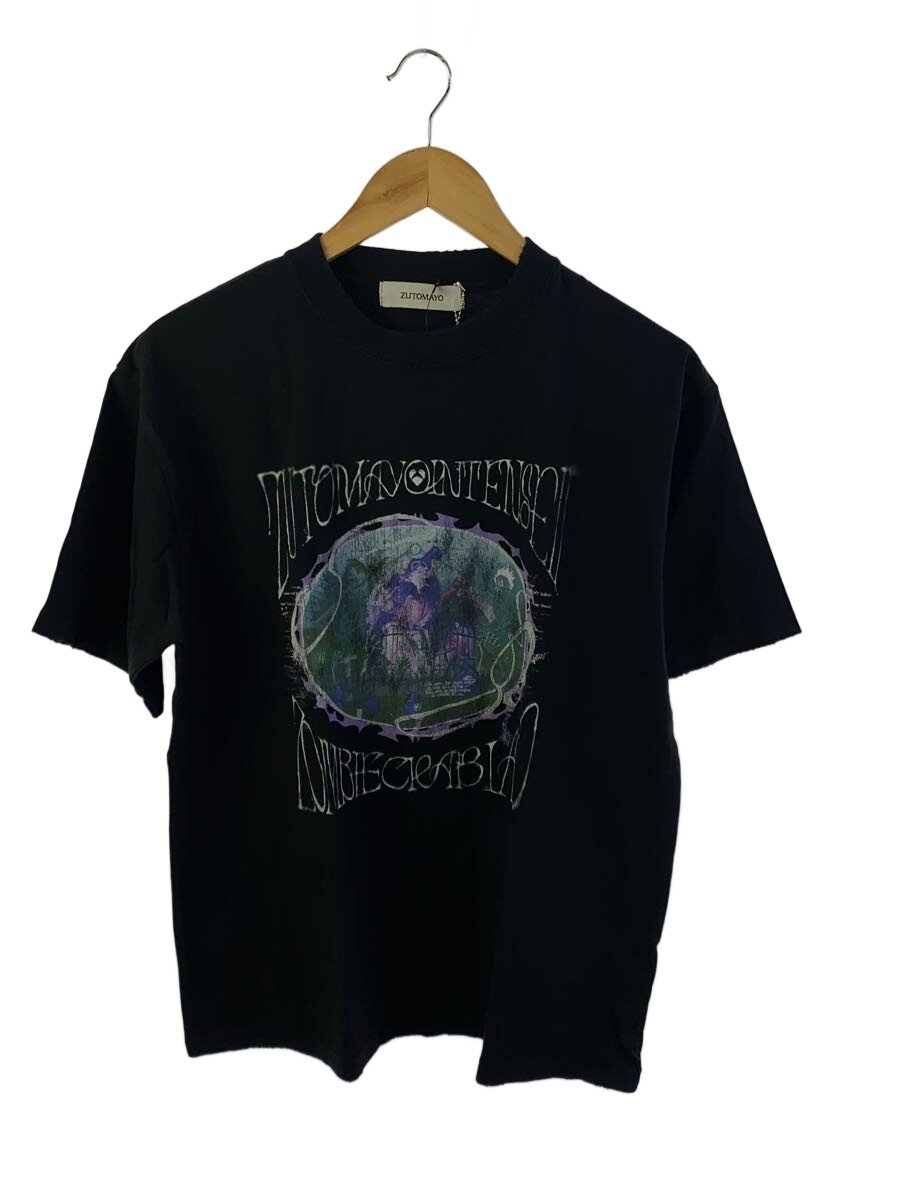 【中古】ZUTOMAYO◆ZOMCRA Vintage Tee/Tシャツ/M/コットン/ブラック【メンズウェア】
