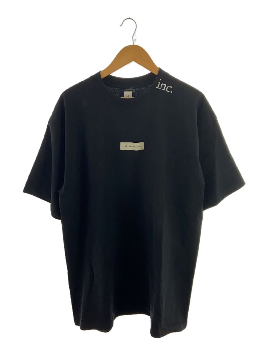 the incorporated/Tシャツ/L/コットン/BLK/プリント/? NULL ?