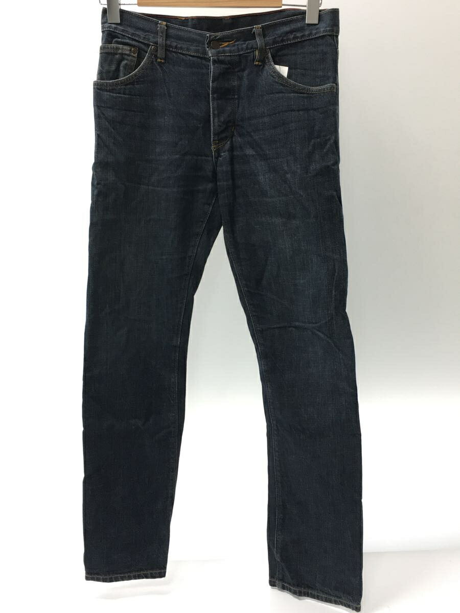 【中古】RALEIGH DENIM WORKSHOP◆ラレーデニムワークショップ/ストレートパンツ/31/コットン/IDG/ボタンフライ【メンズウェア】