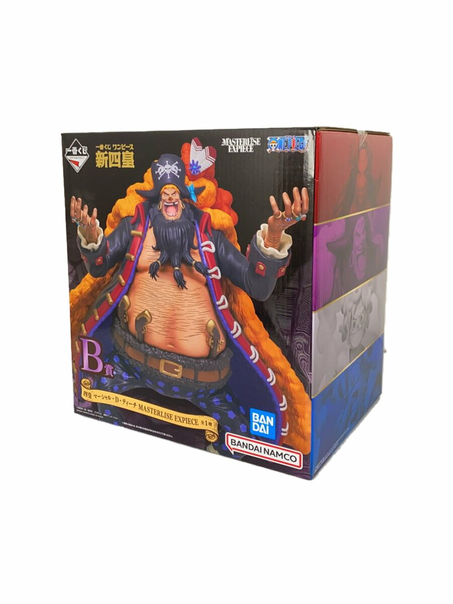 【中古】BANDAI SPIRITS◆一番くじ/ワンピース 新四皇/B賞/四皇 マーシャル・D・ティーチ/フィギュア/コミック&アニメ【ホビー】