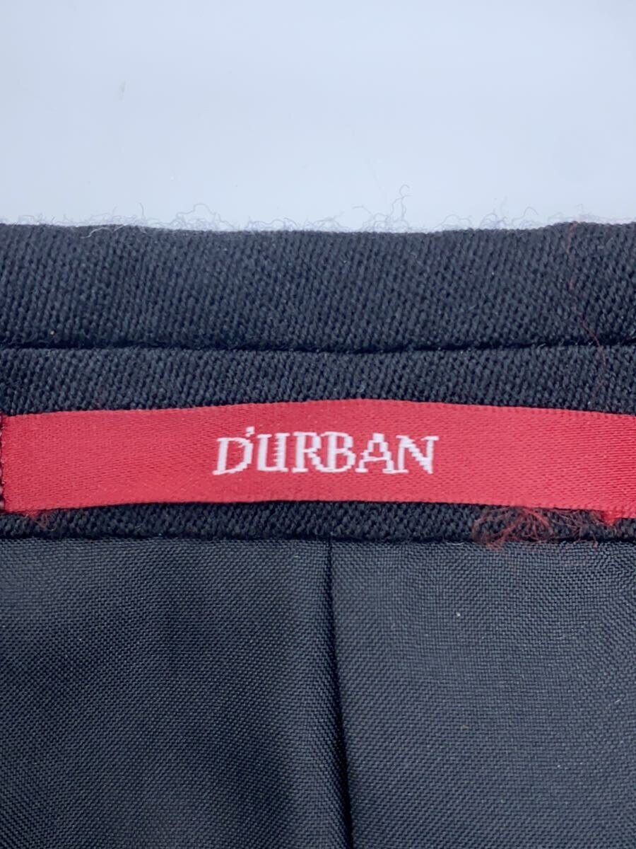 【中古】DURBAN◆セットアップ/ウール/BLK/無地//【メンズウェア】
