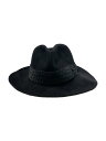 【中古】WACKO MARIA◆東京HAT ROCKERS/ハット/XL/ウール/ブラック/メンズ【服飾雑貨他】