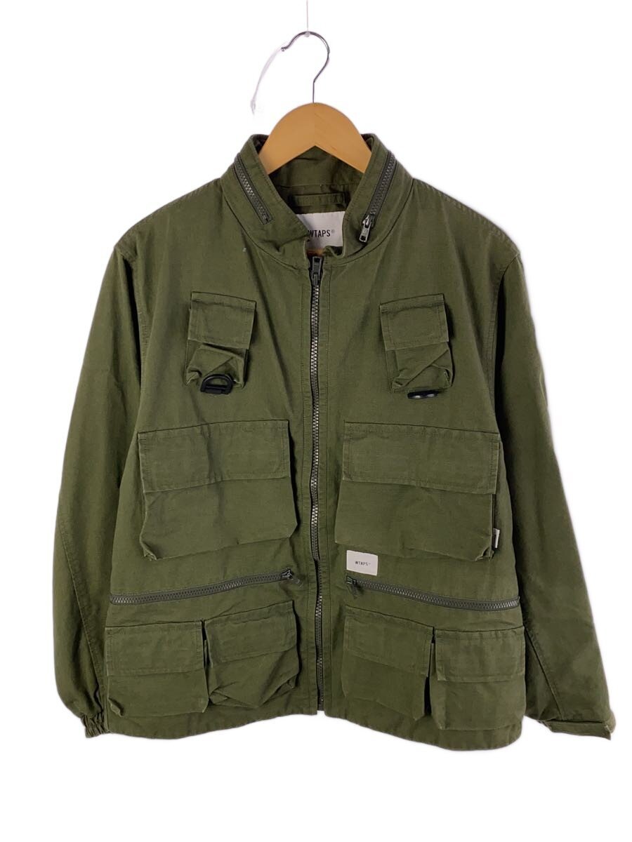 WTAPS◆MODULAR JACKET/ジャケット/2/コットン/KHK