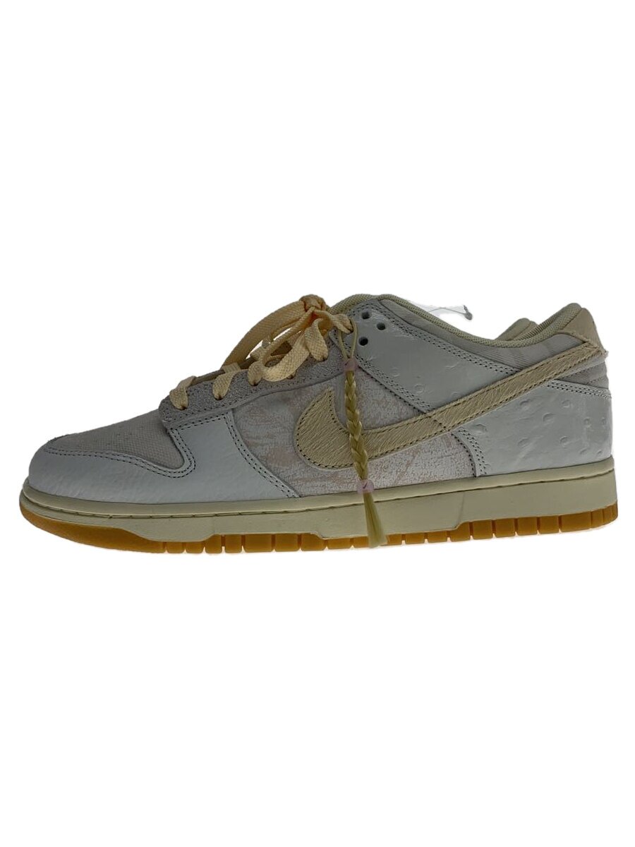 NIKE◆Dunk Low Retro QS City Pack/28cm/WHT/レザー/IB2259-001