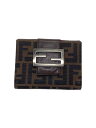 【中古】FENDI◆2つ折り財布/--/BRW/総柄/メンズ【服飾雑貨他】(4)