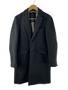 【中古】nano universe◆トレンチコート/S/ウール/GRY/NUC02MLT001SK【メンズウェア】