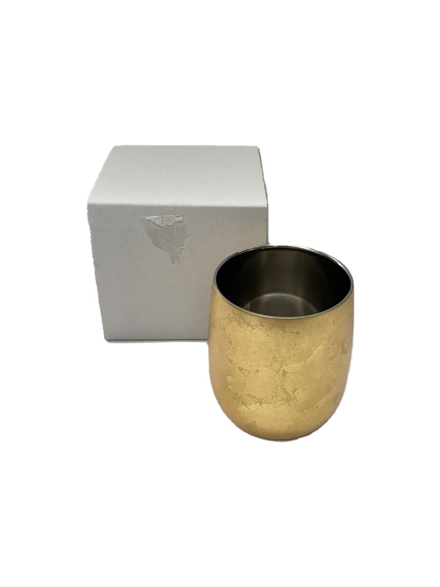 【中古】漆磨/グラス/GLD/ダルマカップ/箔衣【キッチン用品】